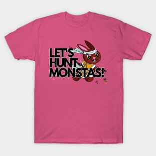 Let's Hunt Monsters - Rabbit Samurai T-Shirt